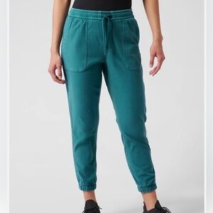 Athleta Teal Track Pants‎